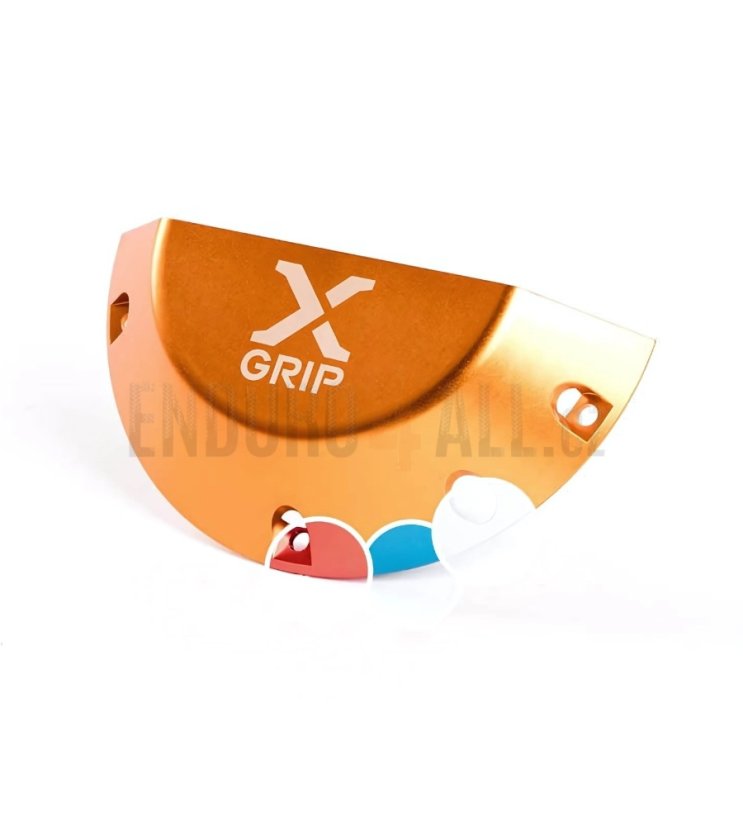 Kryt spojky X-GRIP - Barva: červená, Typ/model: KTM EXC, Husqvarna TE, 250 - 300, 2017 a vyšší