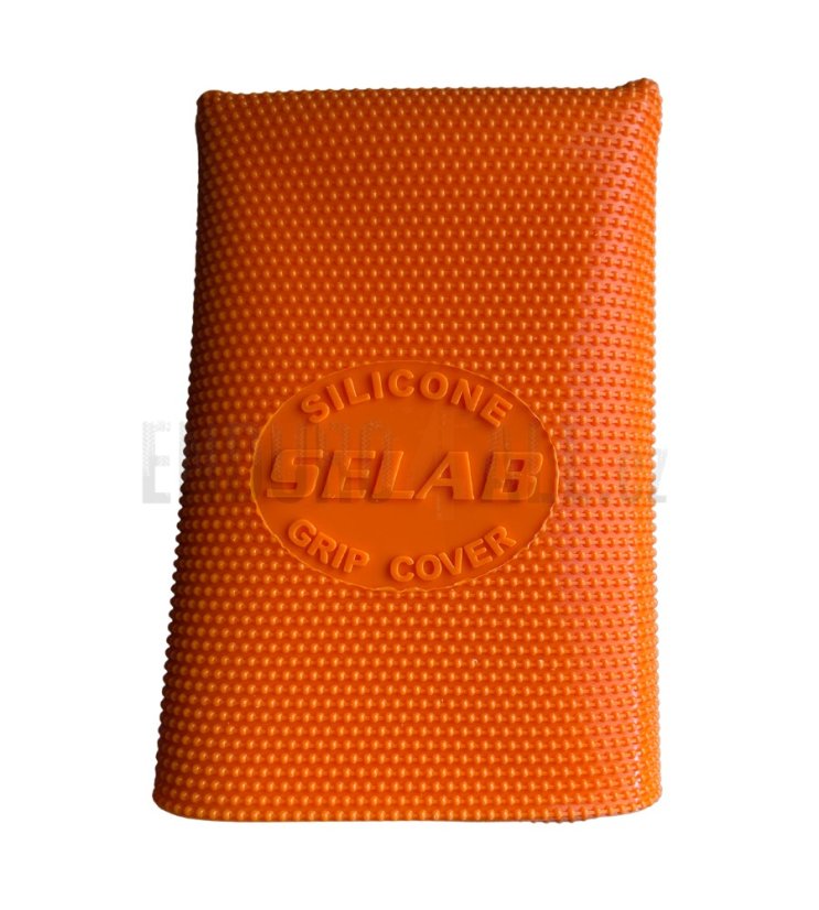 Kvalitní silikonový potah SELAB - Barva: černá-oranžová, Design: MUD edition special