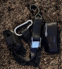 Upínací kurty pro moto 38 mm MRP