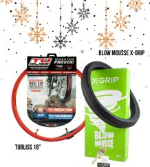 Vánoční set Tubliss 18" + BLOW MOUSSE X-GRIP