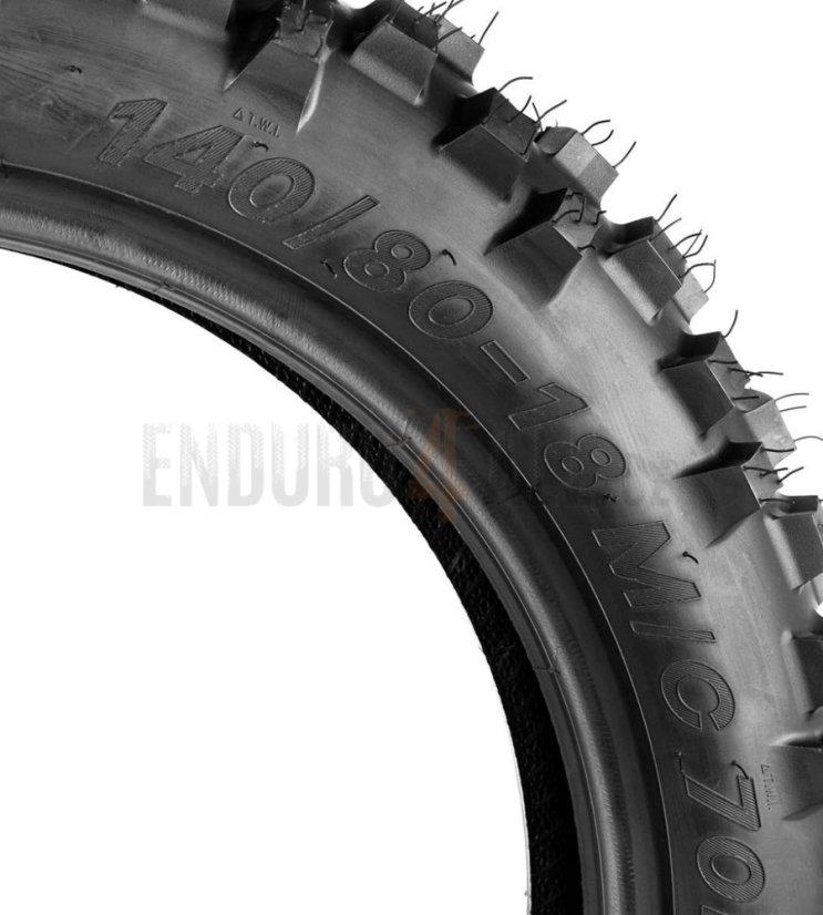 Zadní pneu X-GRIP KING KONG 140/80-18 - Tvrdost směsi: Sticky