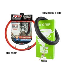 Výhodný set Tubliss 18" + BLOW MOUSSE X-GRIP