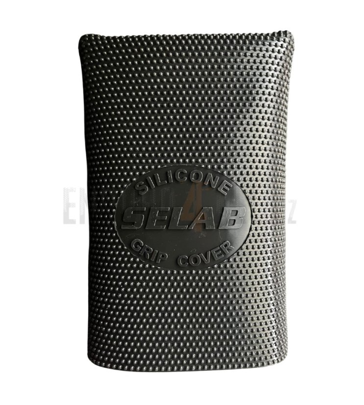 Kvalitní silikonový potah SELAB - Barva: černá-oranžová, Design: MUD edition special