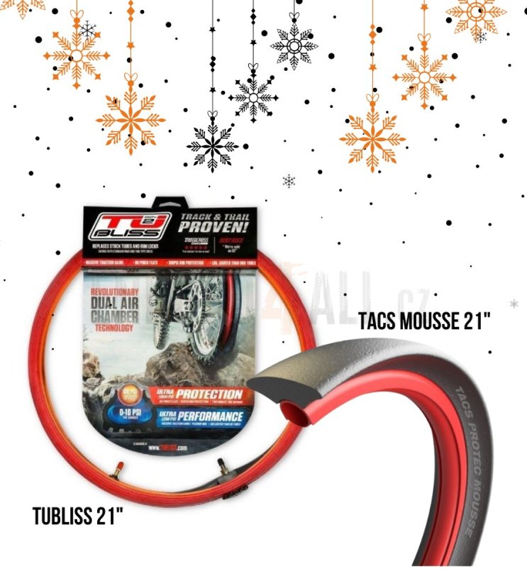 Vánoční set Tubliss 21" + TACS MOUSSE 21" Medium