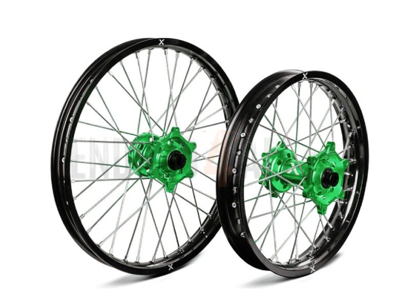Sada kol X-GRIP - Barva: zelená, Typ/model: KTM/Husqvarna/Beta