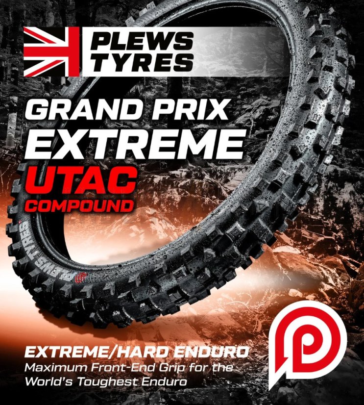 Přední pneu PLEWS TYRES EN1 GPX ECE EXTREME 90/100-21