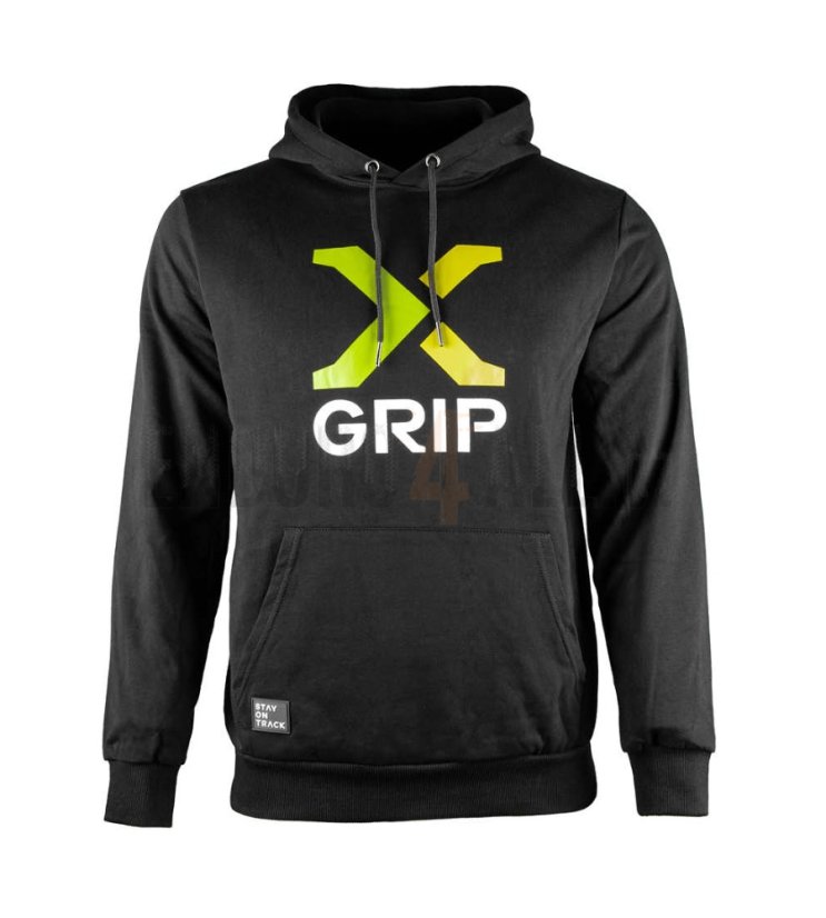 Stylová mikina s kapucí unisex V2 X-GRIP - Velikost: S