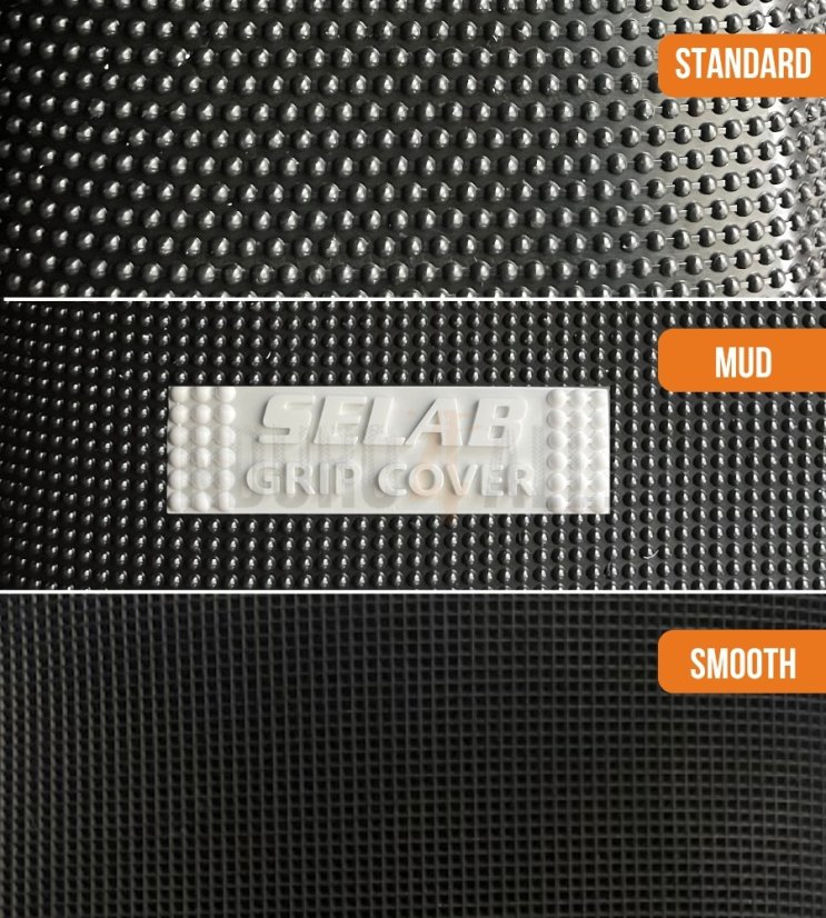 Srovnání vzorů potahu SELAB