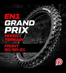 Přední pneu PLEWS TYRES EN1 GRAND PRIX 90/90-21