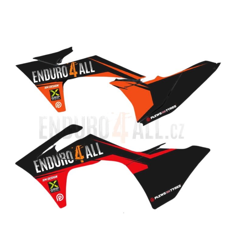 Sada polepů plastů pro KTM a GASGAS od Enduro4all