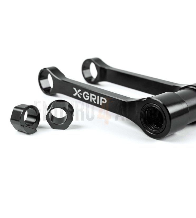 Nastavitelné přepákování X-GRIP - Barva: černá