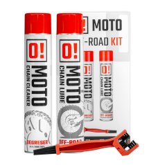 Sada na čištění a mazání řetězů 2v1 Off-road OMOTO