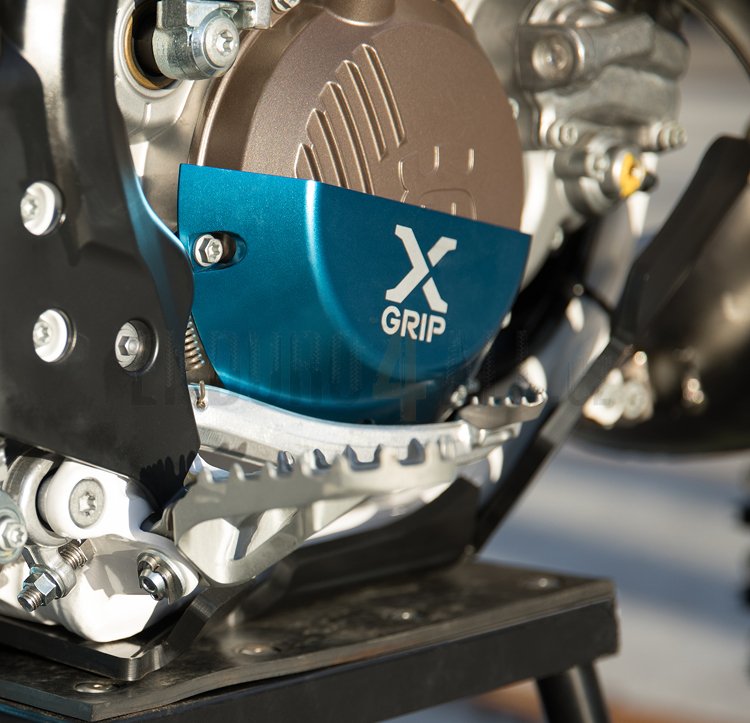 X GRIP Clutch cover guard KTM Husky blue image 2