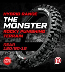 Zadní pneu PLEWS The Monster Trail Compound 120/90-18