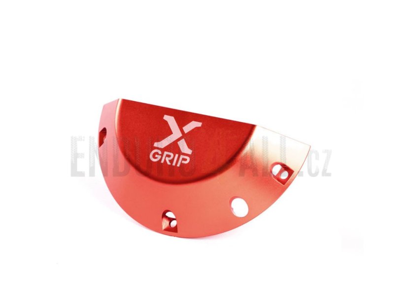 Kryt spojky X-GRIP - Barva: červená, Typ/model: KTM EXC, Husqvarna TE, 250 - 300, 2017 a vyšší