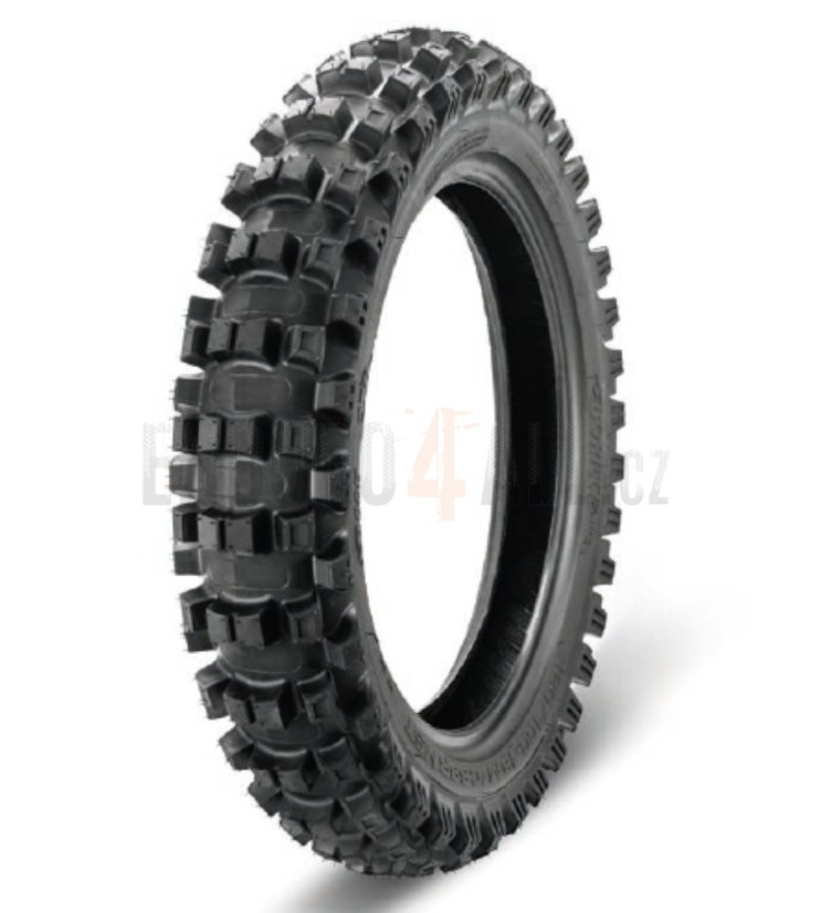 Zadní pneu BORILLI ENDURO CROSS COUNTRY 120/100-18 - Tvrdost směsi: Medium