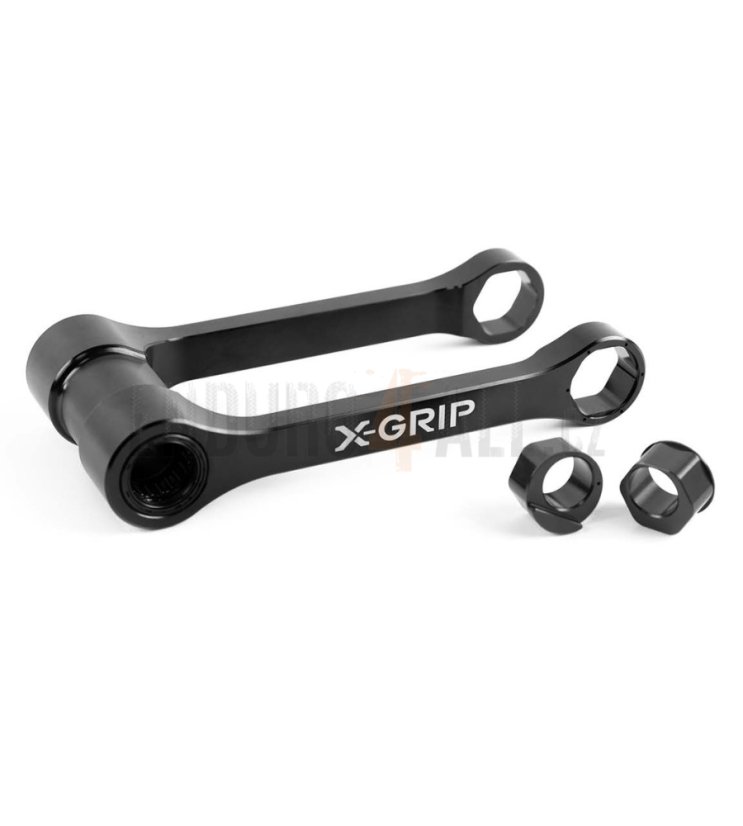 Nastavitelné přepákování X-GRIP - Barva: černá