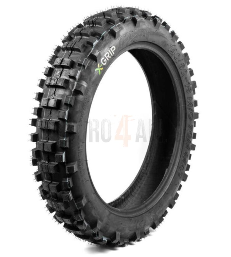 Zadní pneu X-GRIP JACK THE GRIPPER 140/80-18 - Tvrdost směsi: Hard