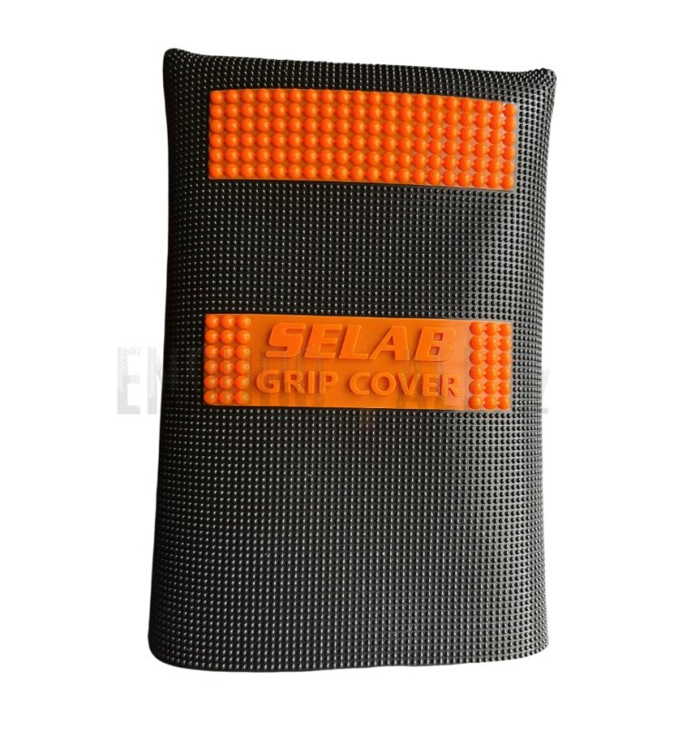 Kvalitní silikonový potah SELAB - Barva: černá-oranžová, Design: MUD edition special