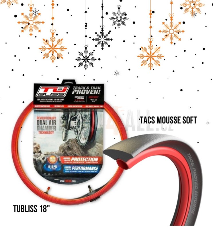 Vánoční set Tubliss 18" + TACS MOUSSE 18" Soft
